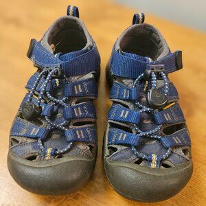 Keen Kids Newport H2 Sandal Blue Grey Size 13